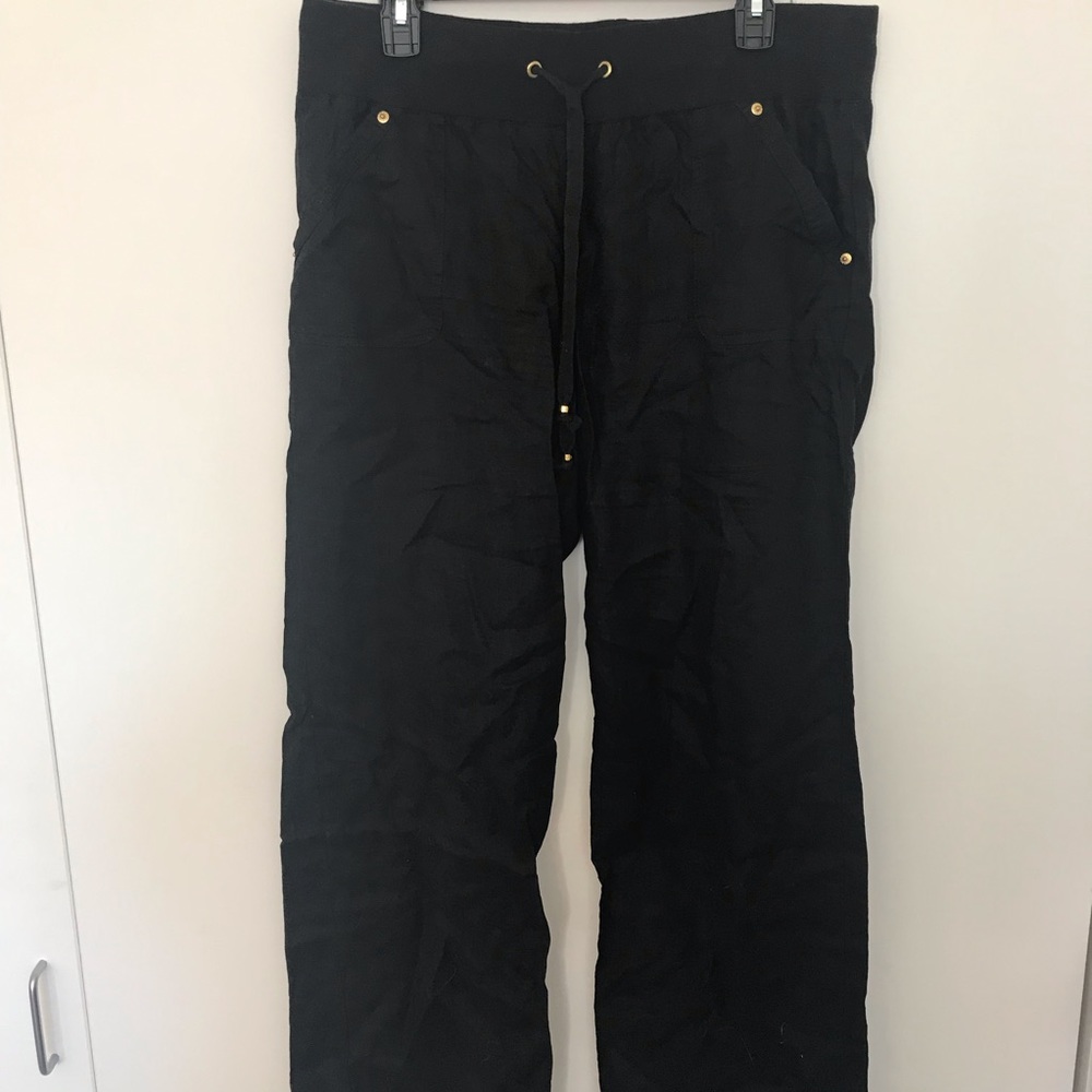 Black Linen Pants